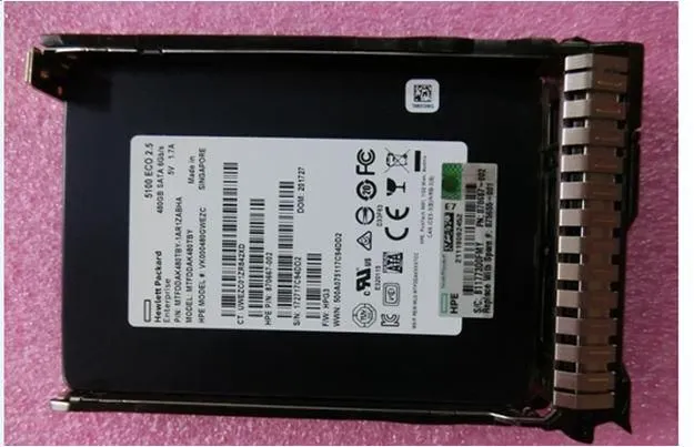 HPE SSD 480G SFF S RI DS SC