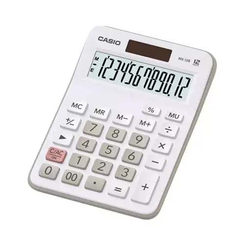 Casio MX-12B-WE calculator