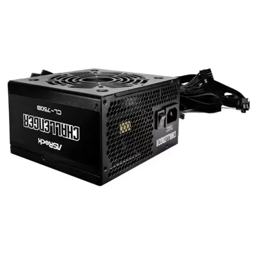 Asrock Pro-650B Atx Power Supply Unit 80 Plus Bronze Certified Low Noise 120Mm Fan High Efficiency Psu