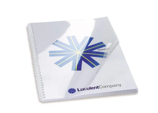 GBC Binding Cover HiClear PVC A5 240 Micron Clear