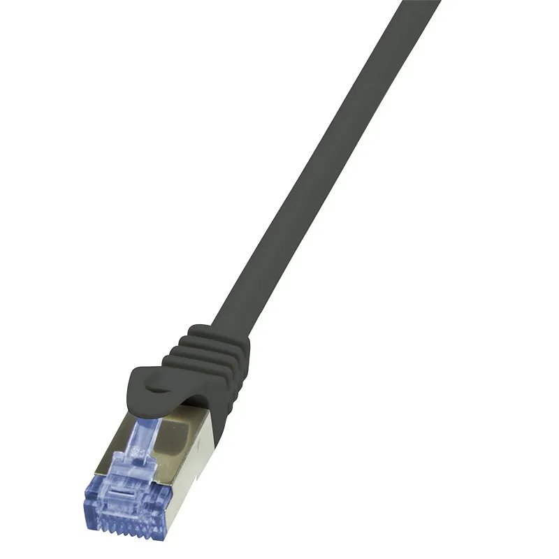 LogiLink 5.0m. Cat6A networking cable Black 5 m Cat6/6e/6a S/FTP (S-ST