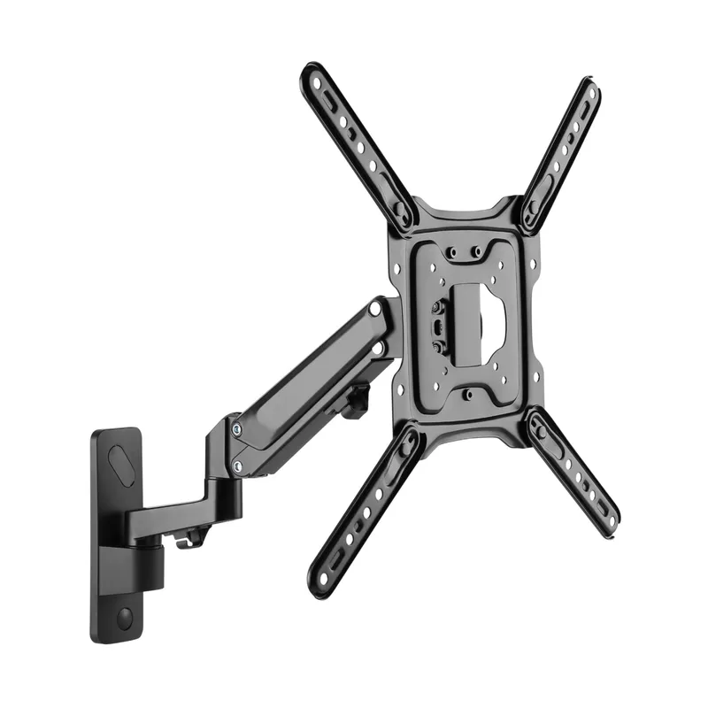 ProperAV TV Wall Bracket 23''- 55" Swing Arm Gas Spring