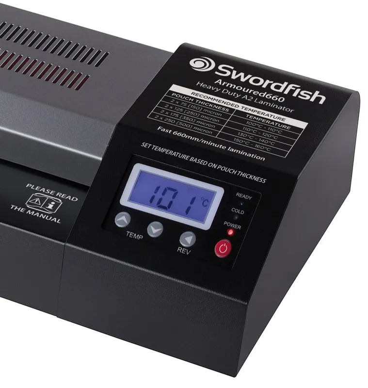 Swordfish 40351 Armoured 660 Heavy Duty A2 Laminator