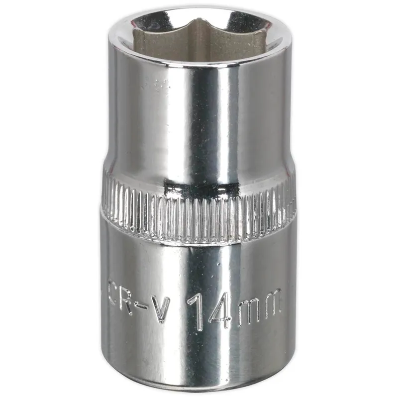 Sealey 1/2" Drive Hexagon WallDrive Socket Metric