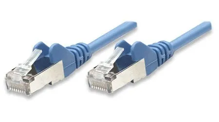 Intellinet Network Patch Cable. Cat5e. 15m. Blue. CCA. SF/UTP. PVC. RJ