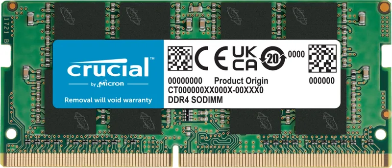 Crucial CB16GS3200 memory module 16 GB 1 x 16 GB DDR4 3200 MT/s 260-pi