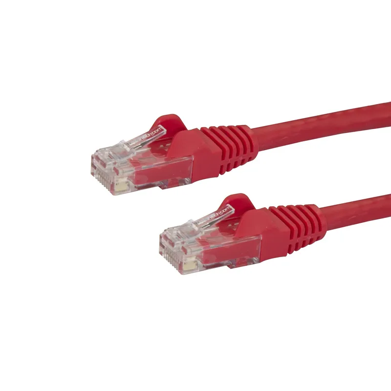 StarTech.com 75ft CAT6 Ethernet Cable - Red CAT 6 Gigabit Ethernet Wir