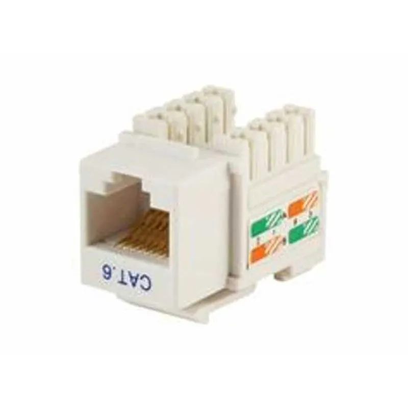 FDL CAT.6 UTP KEYSTONE JACK LSA IDC PUNCH DOWN MODULE - WHITE