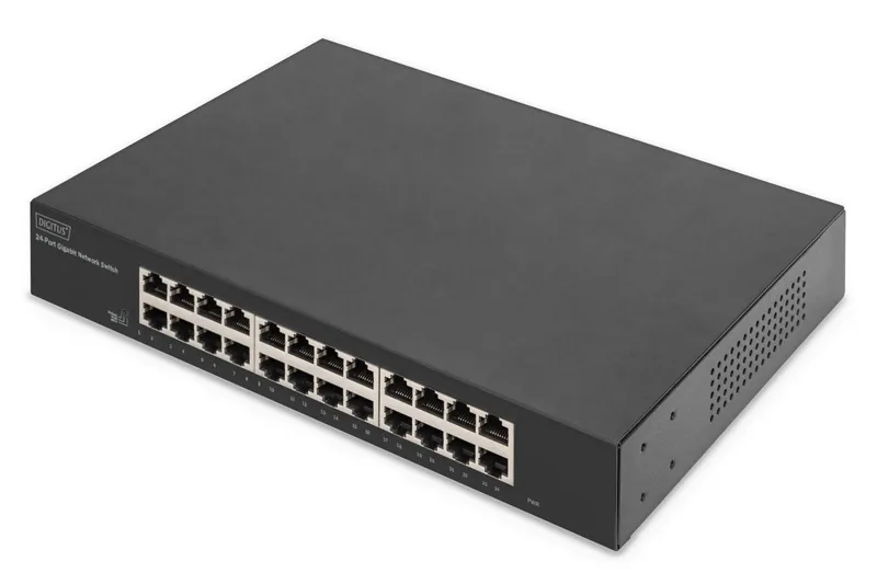Digitus 24-port Gigabit switch. 19-inch. unmanaged