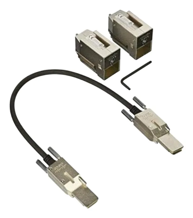 Cisco C9300L-STACK-KIT2 InfiniBand/fibre optic cable 0.5 m Black. Grey
