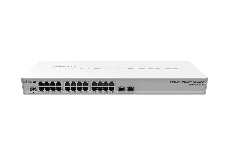 Mikrotik CRS326-24G-2S+RM network switch Managed L2 Gigabit Ethernet (
