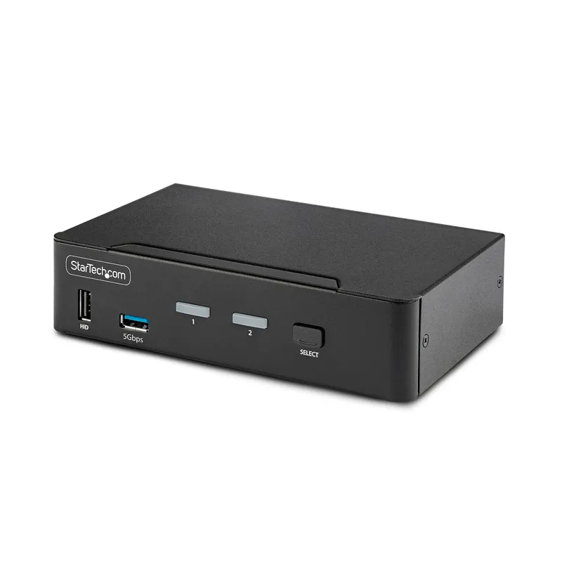 StarTech.com 2-Port DisplayPort KVM Switch. 8K 60Hz / 4K 144Hz. Single