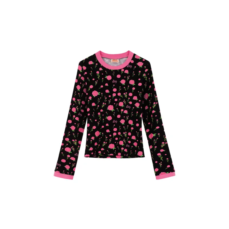 Women's long sleeve T-shirt She is Sunday Feroce