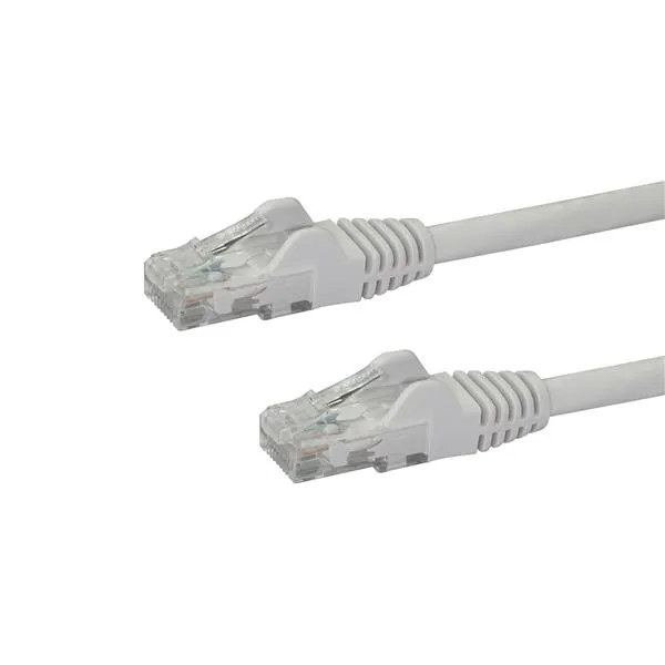 StarTech.com 10m CAT6 Ethernet Cable - White CAT 6 Gigabit Ethernet Wi
