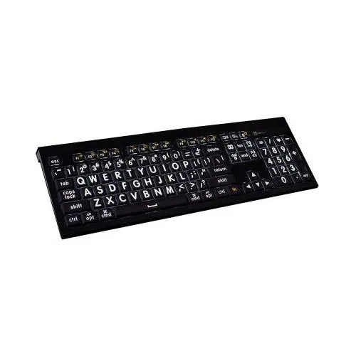 Logickeyboard LKB-LPWB-A2M-UK keyboard Home USB QWERTY English Grey
