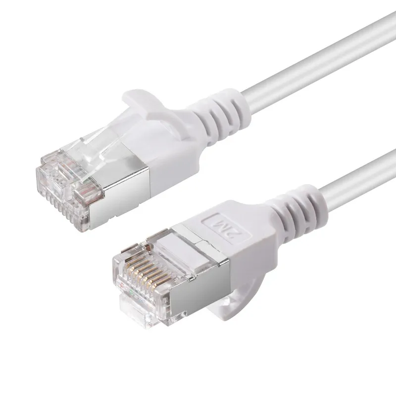Microconnect V-FTP6A015W-SLIM networking cable White 1.5 m Cat6a U/FTP