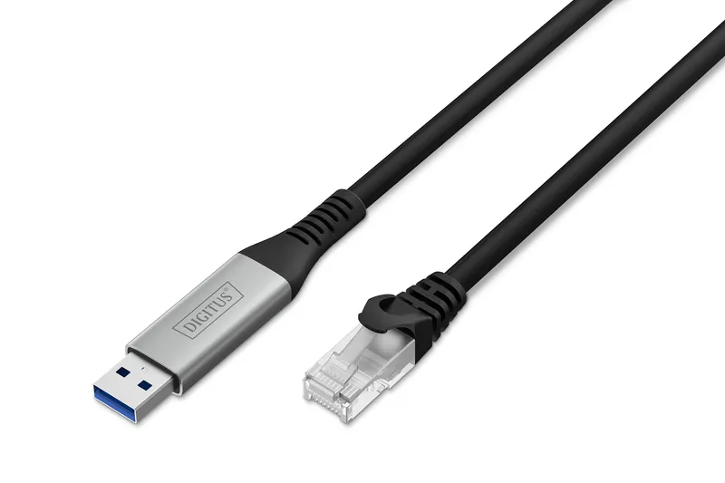 Digitus USB-A - RJ45 Ethernet cable. 1Gbit/s. 3m