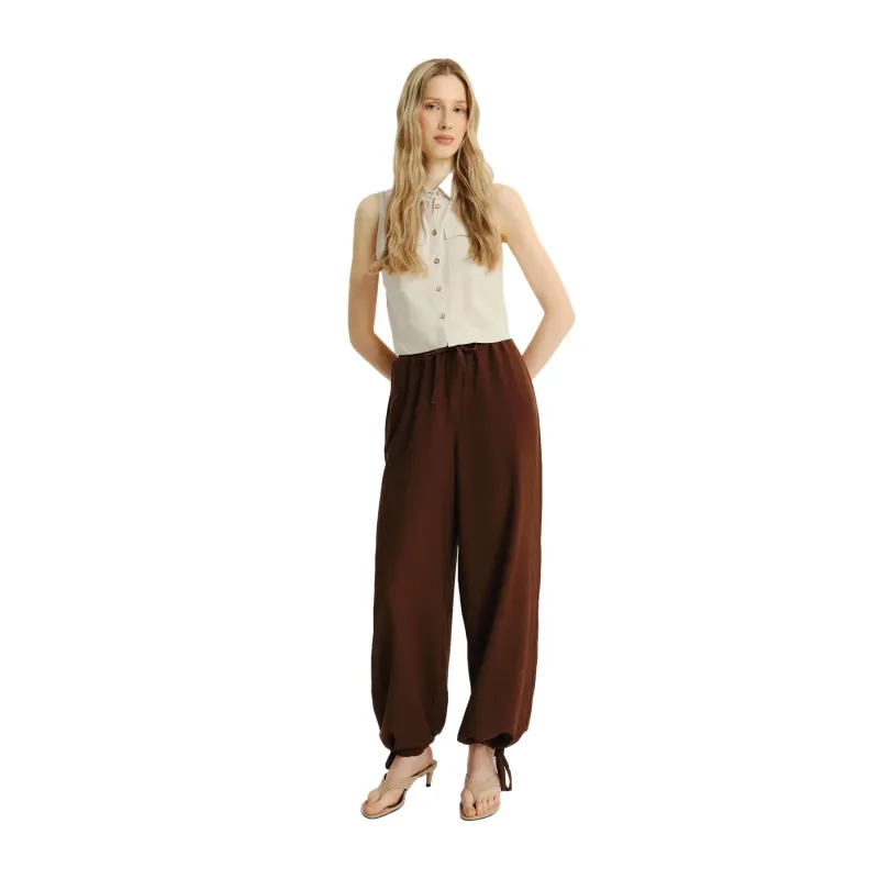 Linen and Viscose Trousers Women's Greenpoint