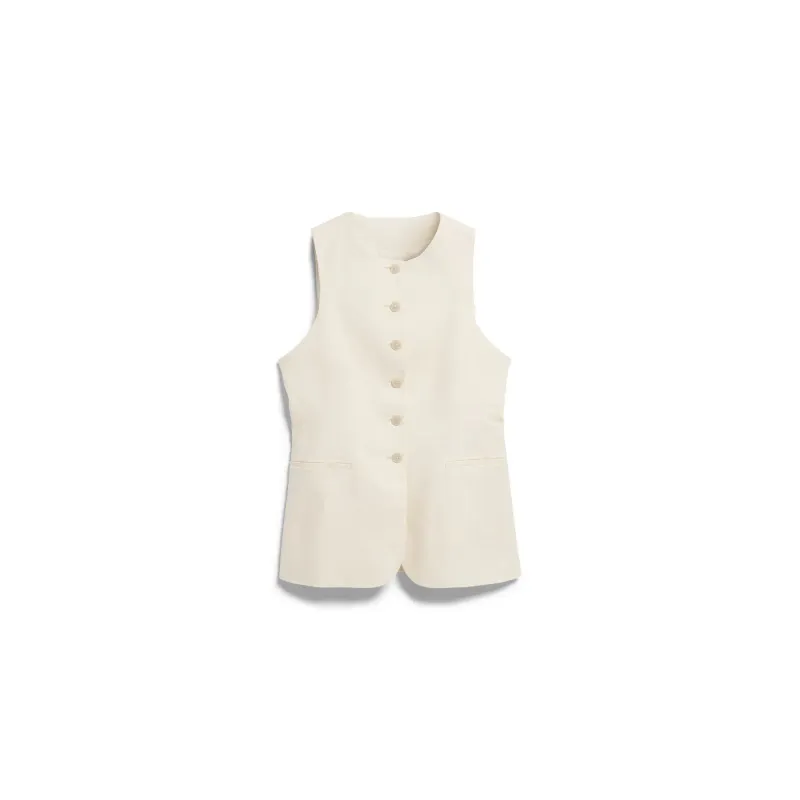 Long Striped Gilet Women Armedangels