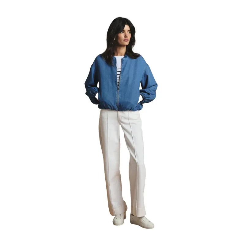 Women's Denim Bomber Greenpoint