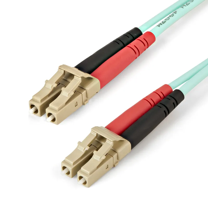 StarTech.com 5m (16.4ft) LC/UPC to LC/UPC OM4 Multimode Fiber Optic Ca