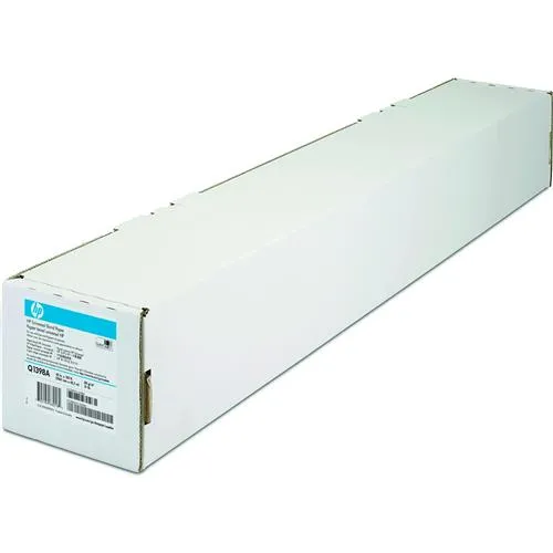 HP Universal Bond Paper-1067 mm x 45.7 m (42 in x 150 ft). Finish type: Matte Sheets per pack: 1 sheets Media weight: 80 g/m. Package weight: 5.08 kg. Package dimensions (WxDxH): 1118 x 108 x 111 mm Size (imperial): 106.7 cm (42")