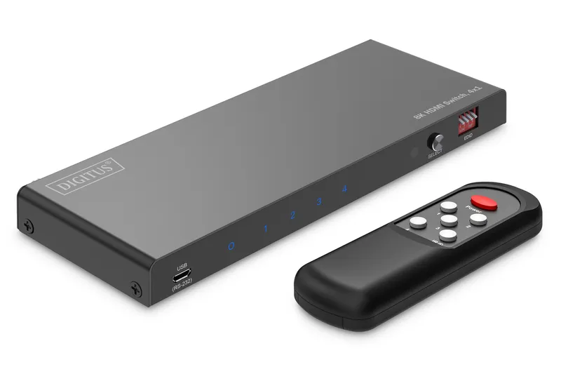 Digitus 8K HDMI Switch. 4x1