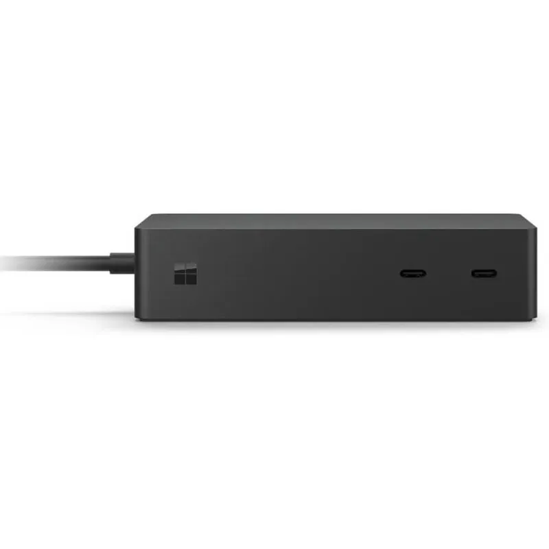 Refurbished Microsoft Surface Dock 2 199 Watt Docking Station 2 x USB-C Ethernet LAN - Black