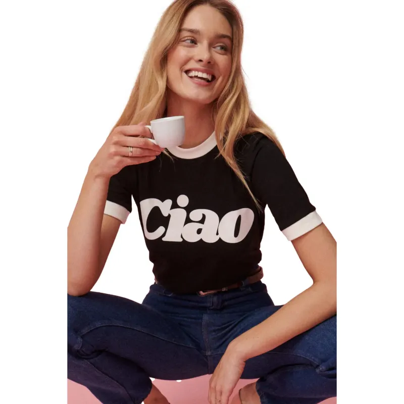 Women's T-shirt She is Sunday Ciao