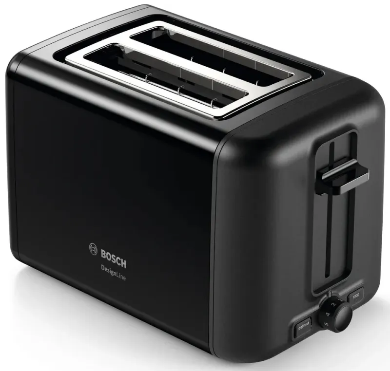 Bosch TAT3P423GB toaster 5 2 slice(s) 970 W Black