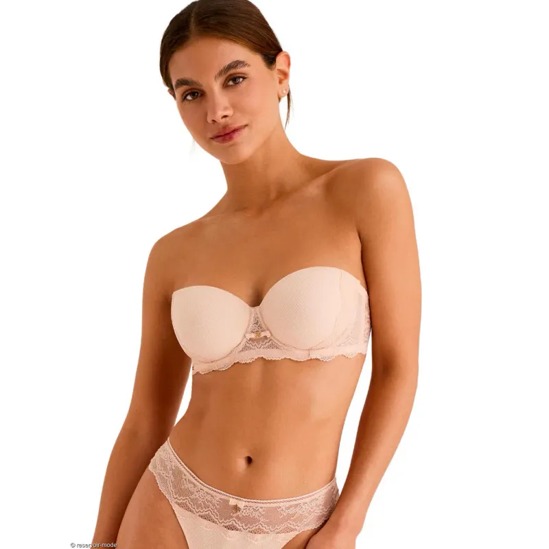Women's bandeau bra Selmark Manuela Mariage
