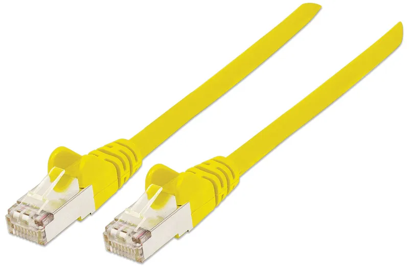 Intellinet Network Patch Cable. Cat6. 1m. Yellow. Copper. S/FTP. LSOH