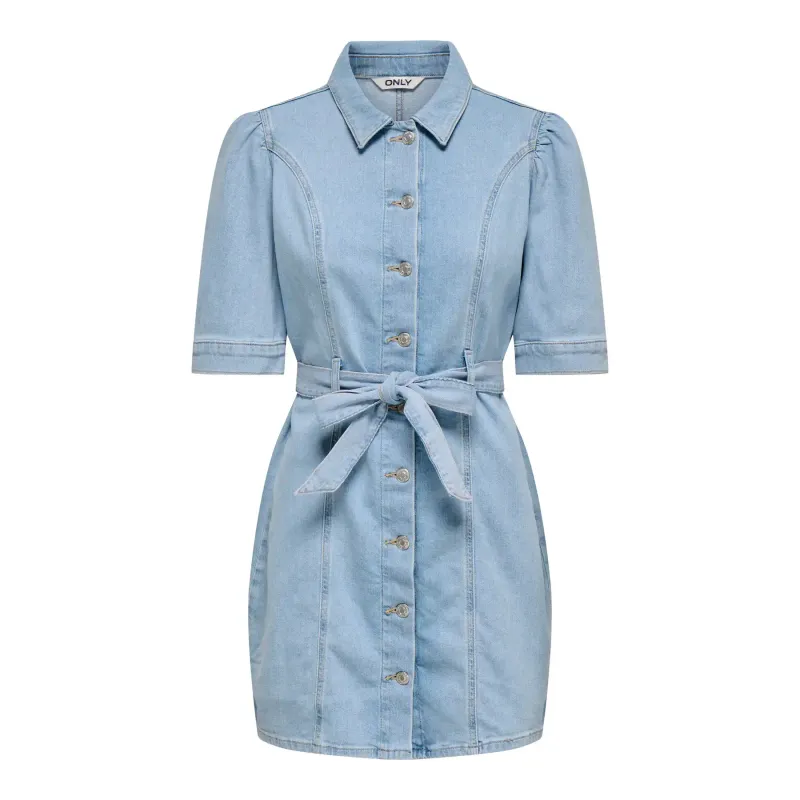 Denim shirt dress for women Only Vibbe