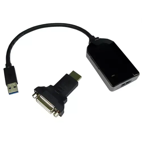 Cables Direct USB 3.0 to HDMI USB graphics adapter 2048 x 1152 pixels Black