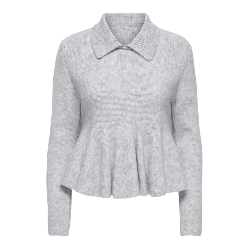 Women's Polo Collar Knit Top Only Sofia
