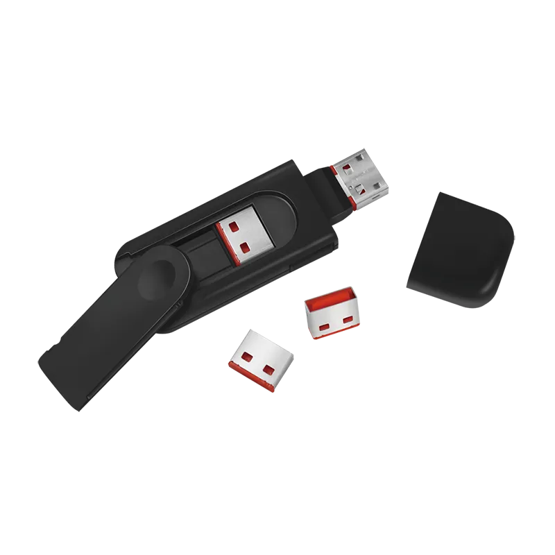 LogiLink Port Blocker. USB-A. 1 Key + 4 Locks. travel version