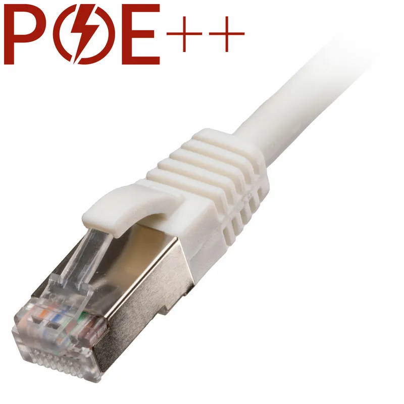 Cablenet 2m Cat6a RJ45 White S/FTP LSOH 26AWG Snagless Booted Patch Le