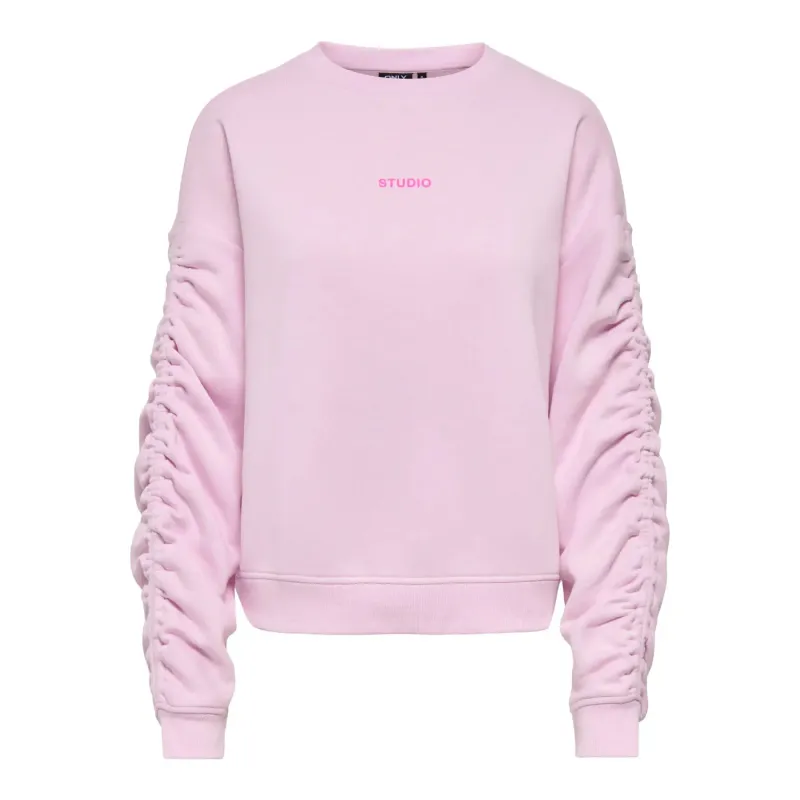 Women's Puff Sleeve Sweatshirt Only