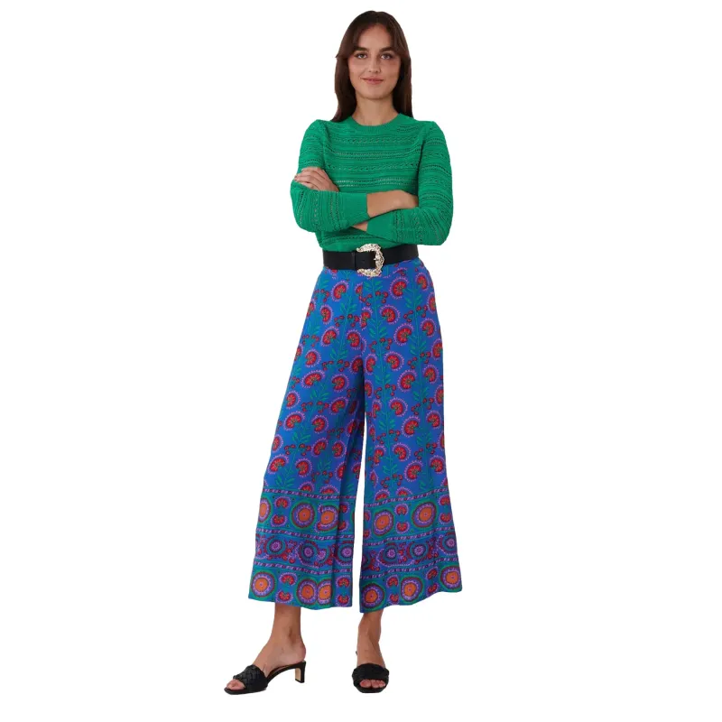 Women's Boho Wide-Leg Trousers Derhy Pantomine