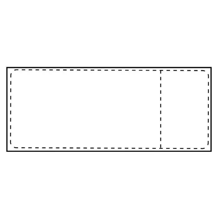 Capture SHIPLABEL105X251-C76R printer label White