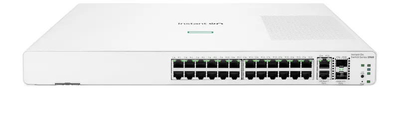 HPE Aruba Networking Networking Instant On Switch 24p Gigabit 2p 10GBT