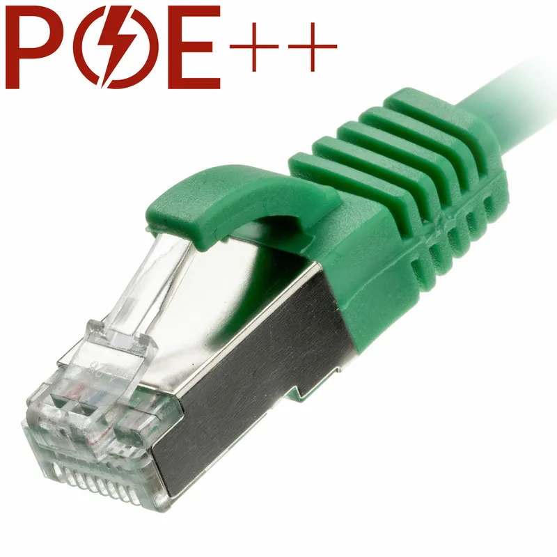 Cablenet 0.3m Cat6a RJ45 Green U/FTP LSOH 30AWG Slim Snagless Booted P