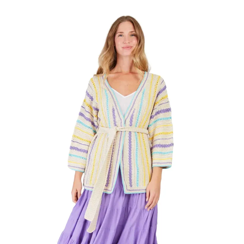 Women's Long Knitted Cardigan Derhy Firmine