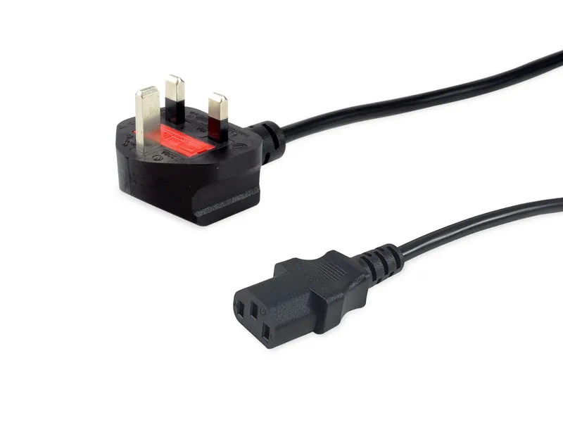 Equip UK Power Cord. C13 to BS1363. 10m. 10A Fuse