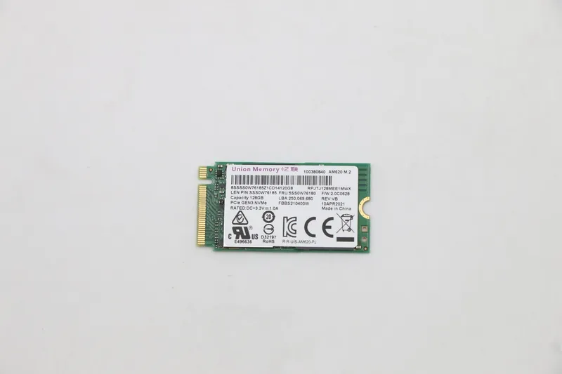Lenovo 5SS0W76180 internal solid state drive U.2 128 GB PCI Express 3.