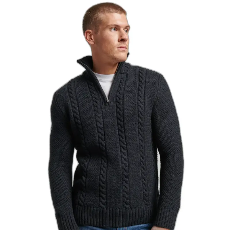 Tunisian collar sweater Superdry Vintage Jacob