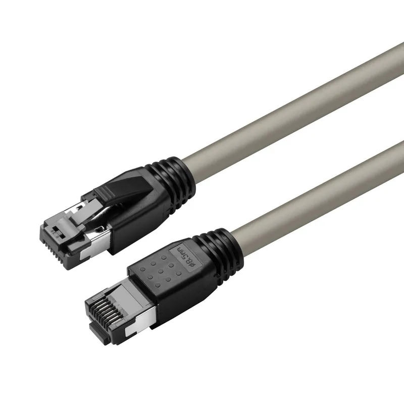 Microconnect MC-SFTP80025 networking cable Grey 0.25 m Cat8.1 S/FTP (S