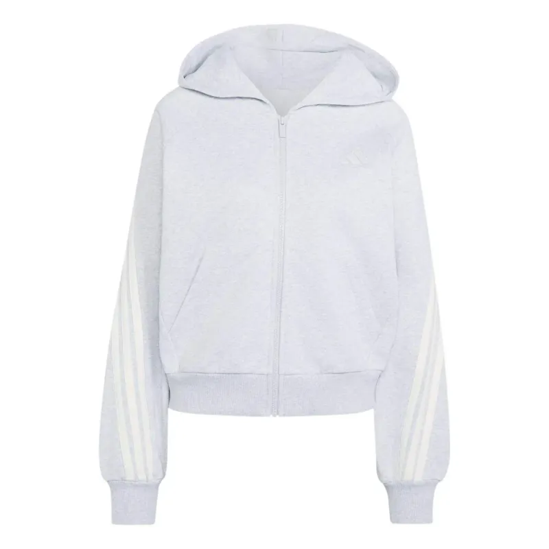 Women's full zip hoodie adidas 3-Stripes