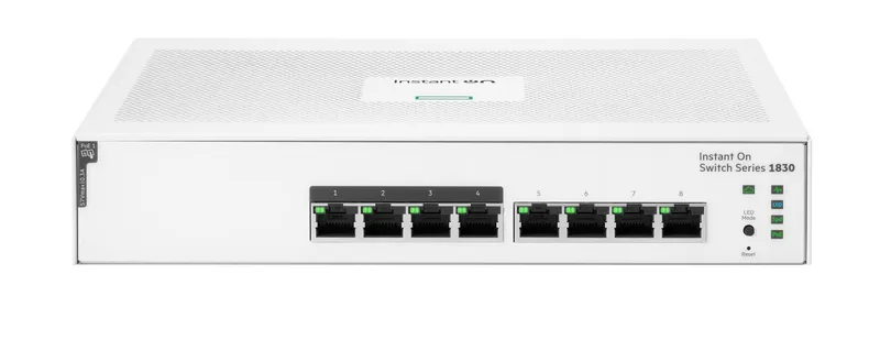 HPE Aruba Networking Networking Instant On Switch 8p Gigabit CL4 PoE 6