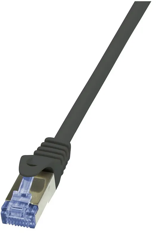 LogiLink Cat6a S/FTP. 7.5m networking cable Black S/FTP (S-STP)